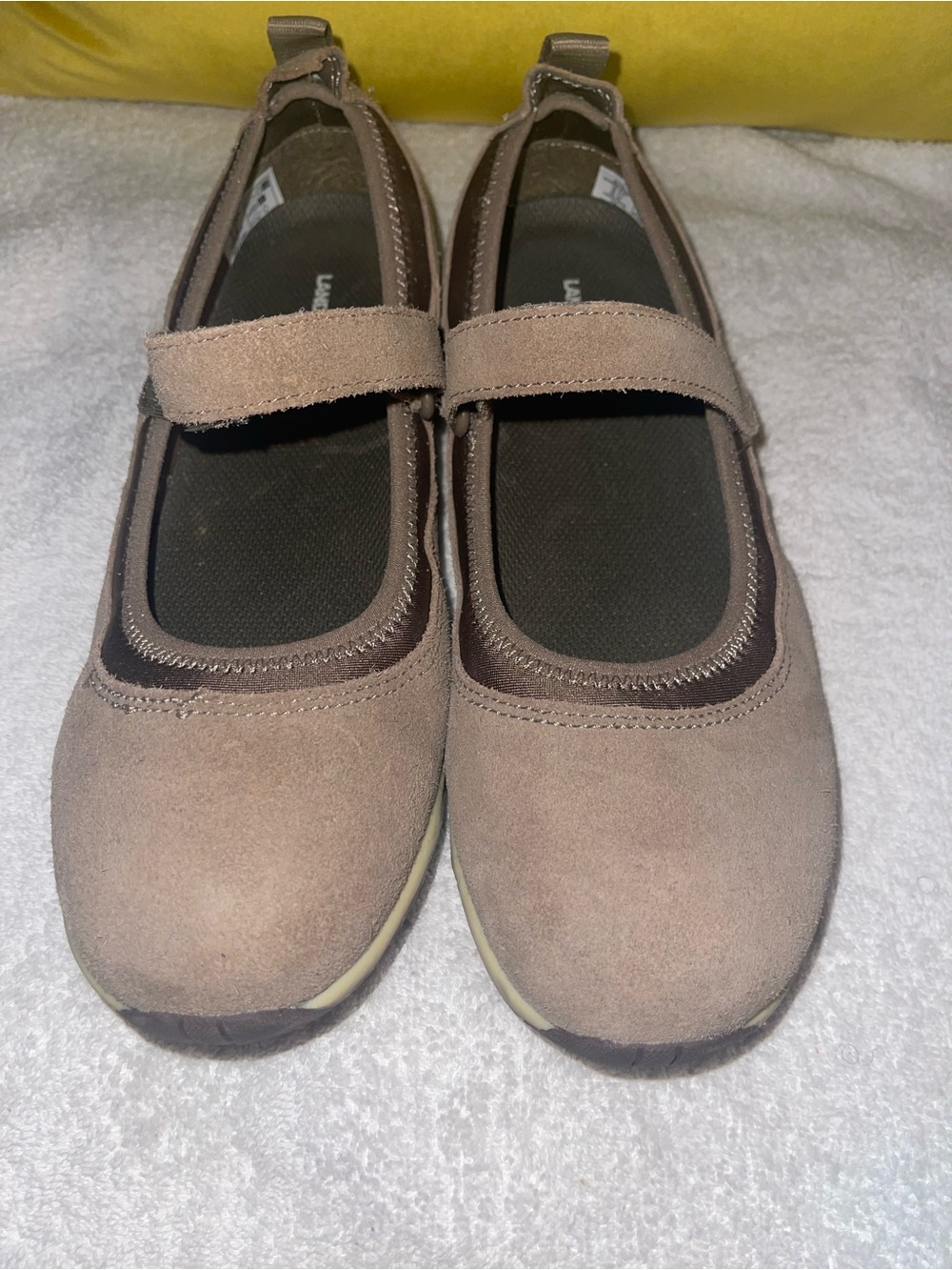 Lands' End Shoes with Hook-and-Loop Strap